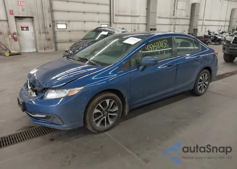 2014 Honda Civic Ex from USA, damaged, VIN 2HGFB2F88EH556722